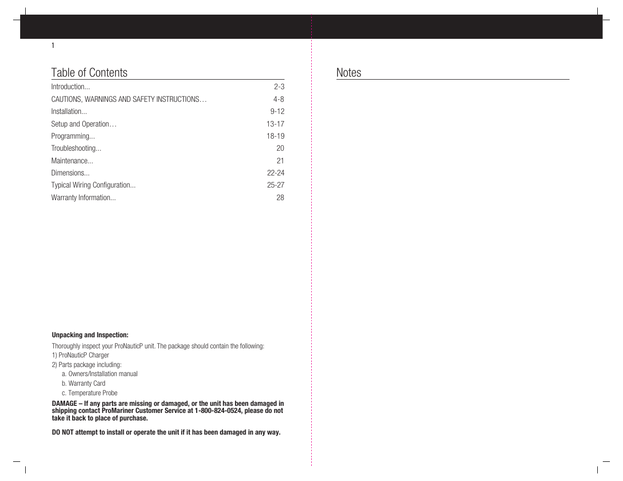 ProMariner ProNauticP User Manual | Page 2 / 16