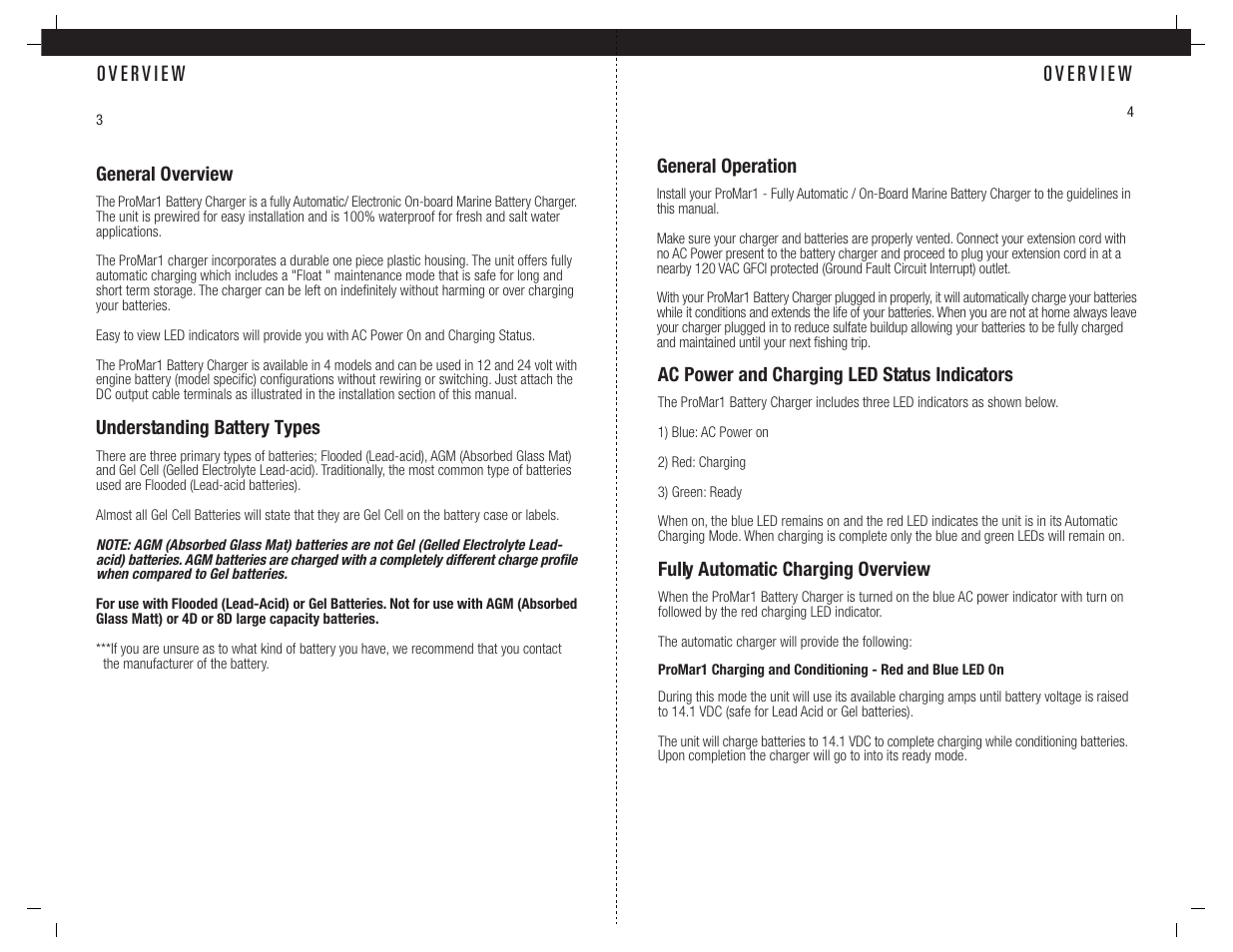 ProMariner ProMar1 User Manual | Page 4 / 11
