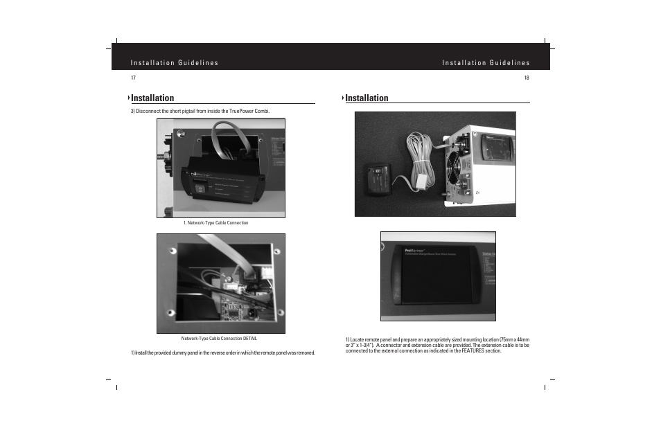 Installation | ProMariner Combi Inverter Charger User Manual | Page 11 / 19