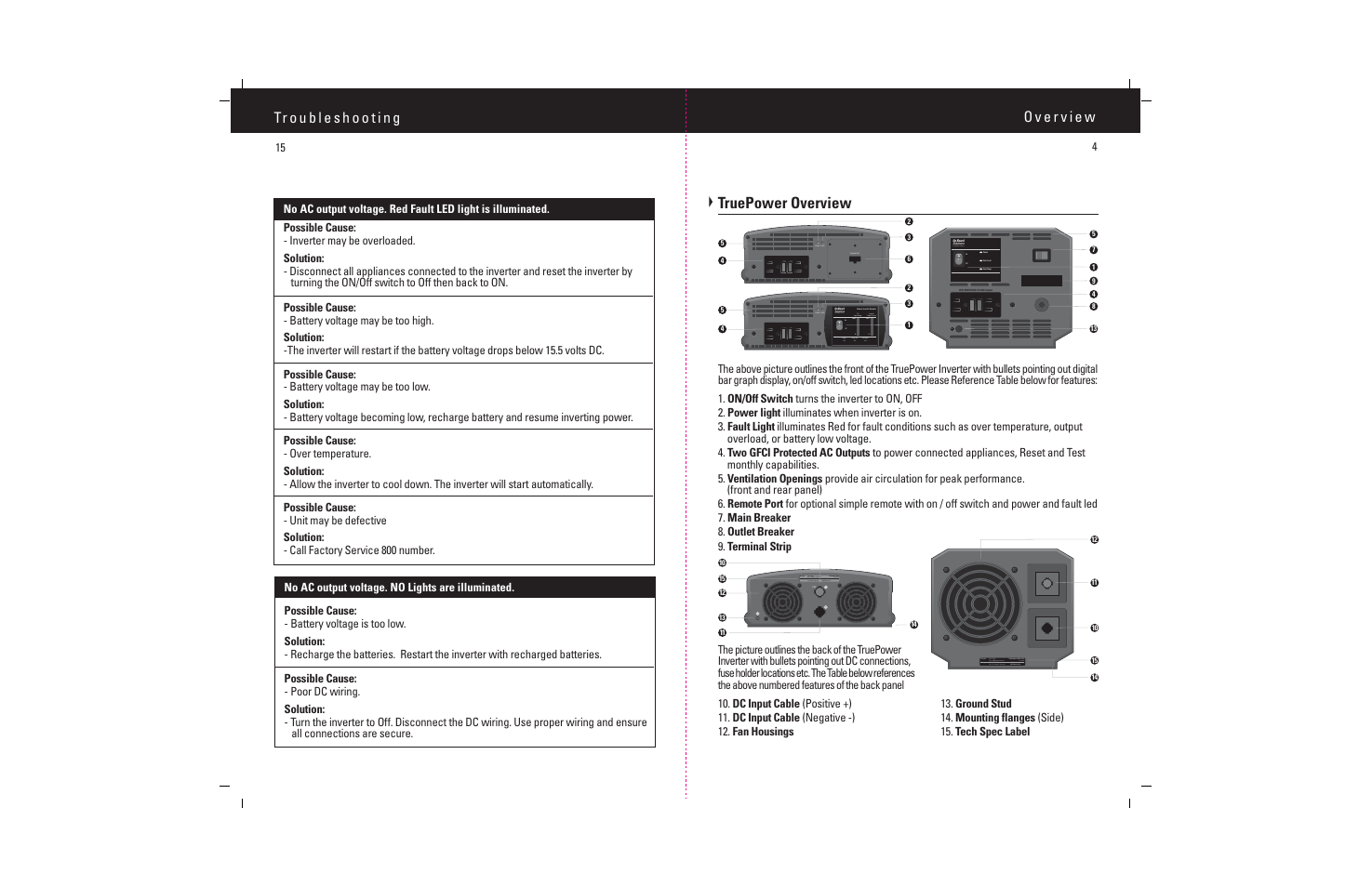 Truepower overview, A promariner company | ProMariner TruePower 1500-3000 User Manual | Page 6 / 11