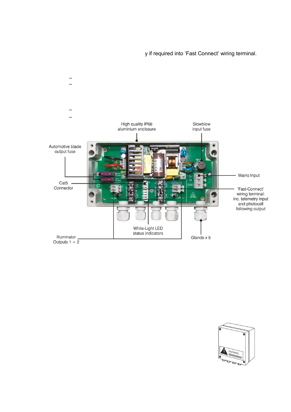 4 psu connections, 5 connect psu to mains, Golden rules | Raytec VARIO PSU User Manual | Page 3 / 8