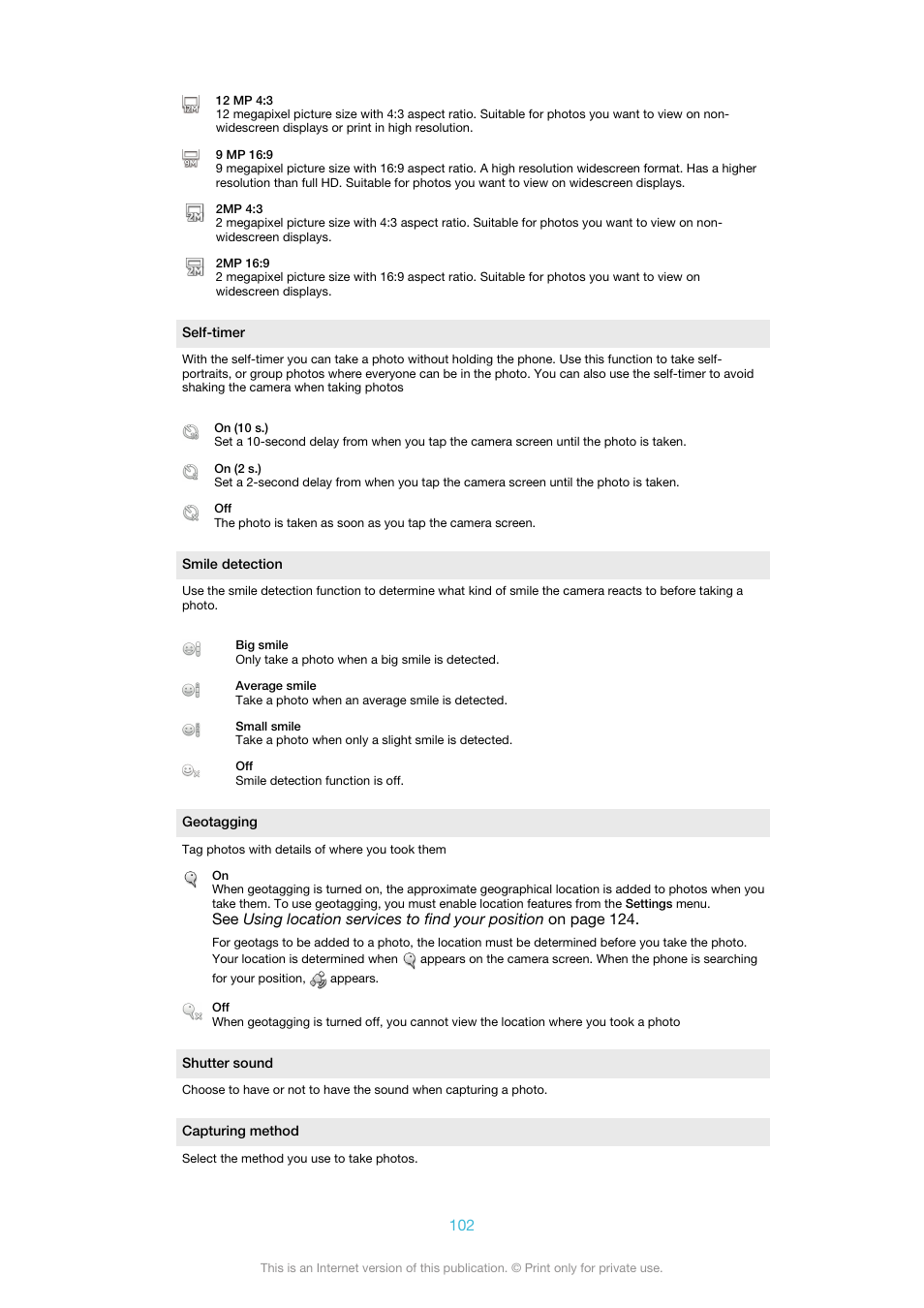 Sony Ericsson Xperia™ ion HSPA(LT28H) User Manual | Page 102 / 148