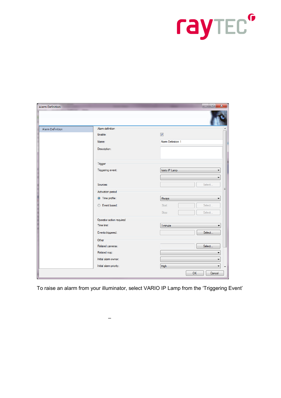 Raytec Milestone Plug-in User Manual | Page 19 / 34