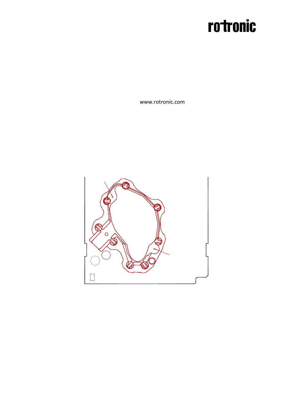 Maintenance, Gas inlet | ROTRONIC CF8-W-Disp-AL User Manual | Page 7 / 8