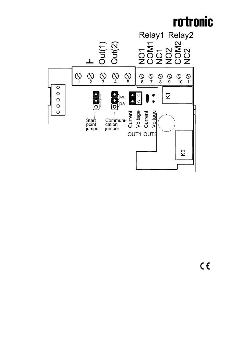 ROTRONIC CF8-W-Disp-AL User Manual | Page 8 / 8