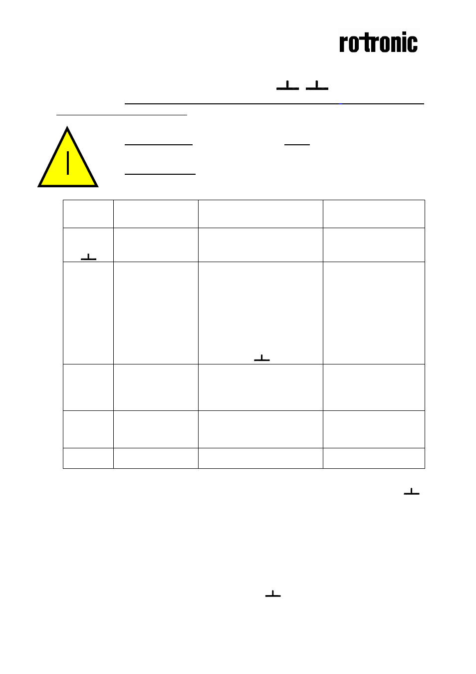 Electrical connections | ROTRONIC CF8-W-Disp-CO User Manual | Page 3 / 4