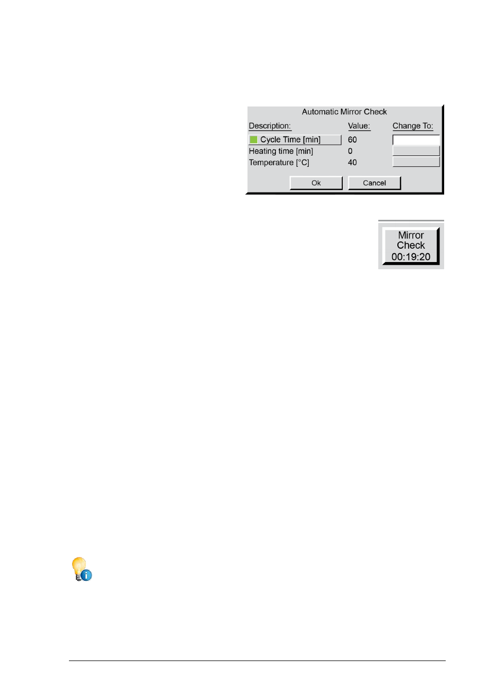 Automatic mirror check | ROTRONIC MBW 473 User Manual | Page 27 / 53
