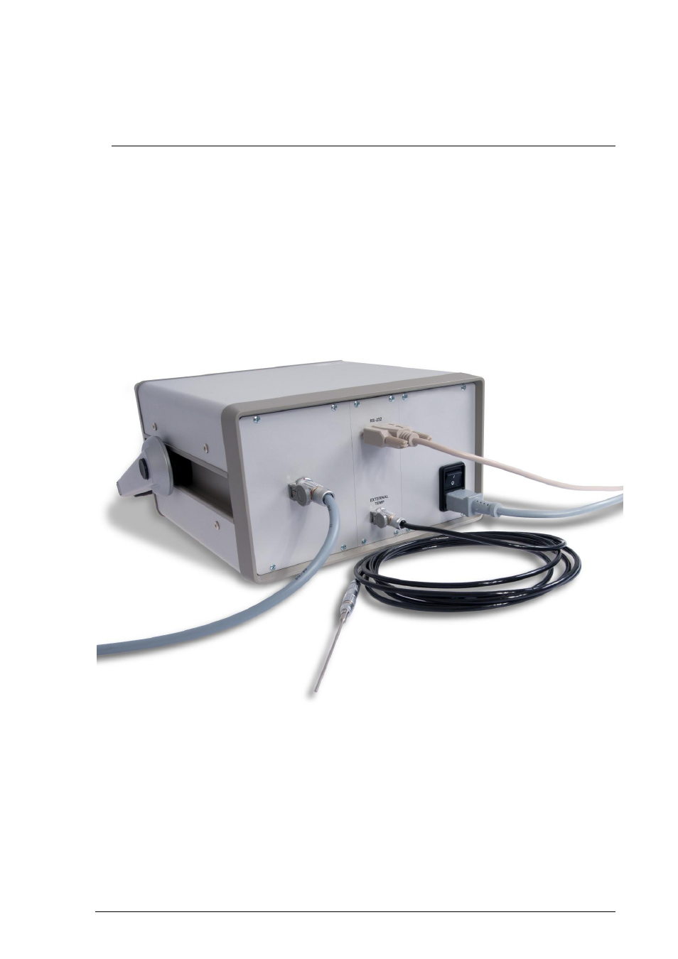 Set up and operation, Measurement set up, 5 set up and operation | 1 measurement set up | ROTRONIC MBW 473 User Manual | Page 33 / 53
