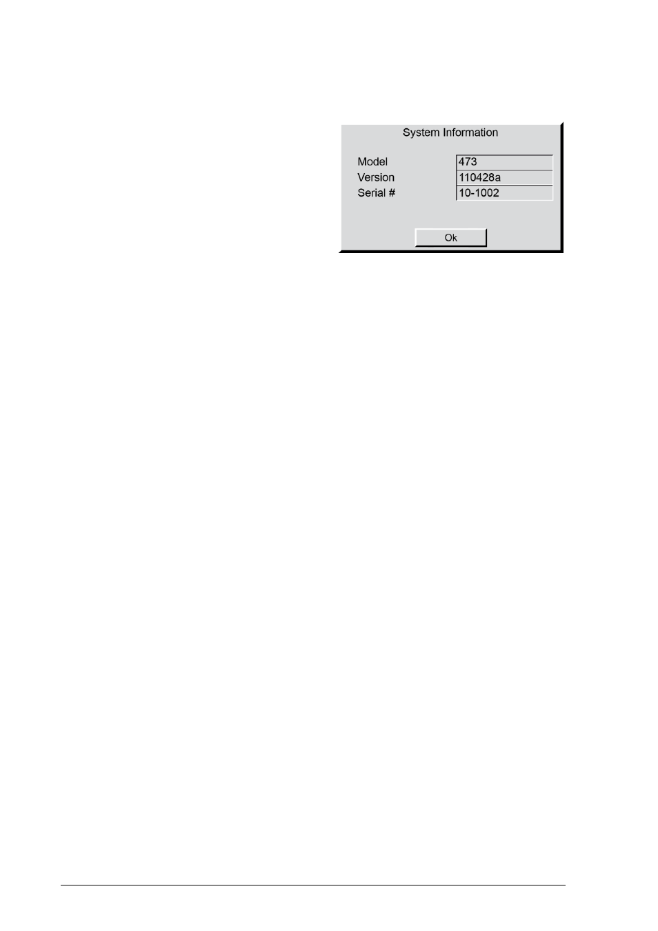 System information, 5 system information | ROTRONIC MBW 473 User Manual | Page 48 / 53