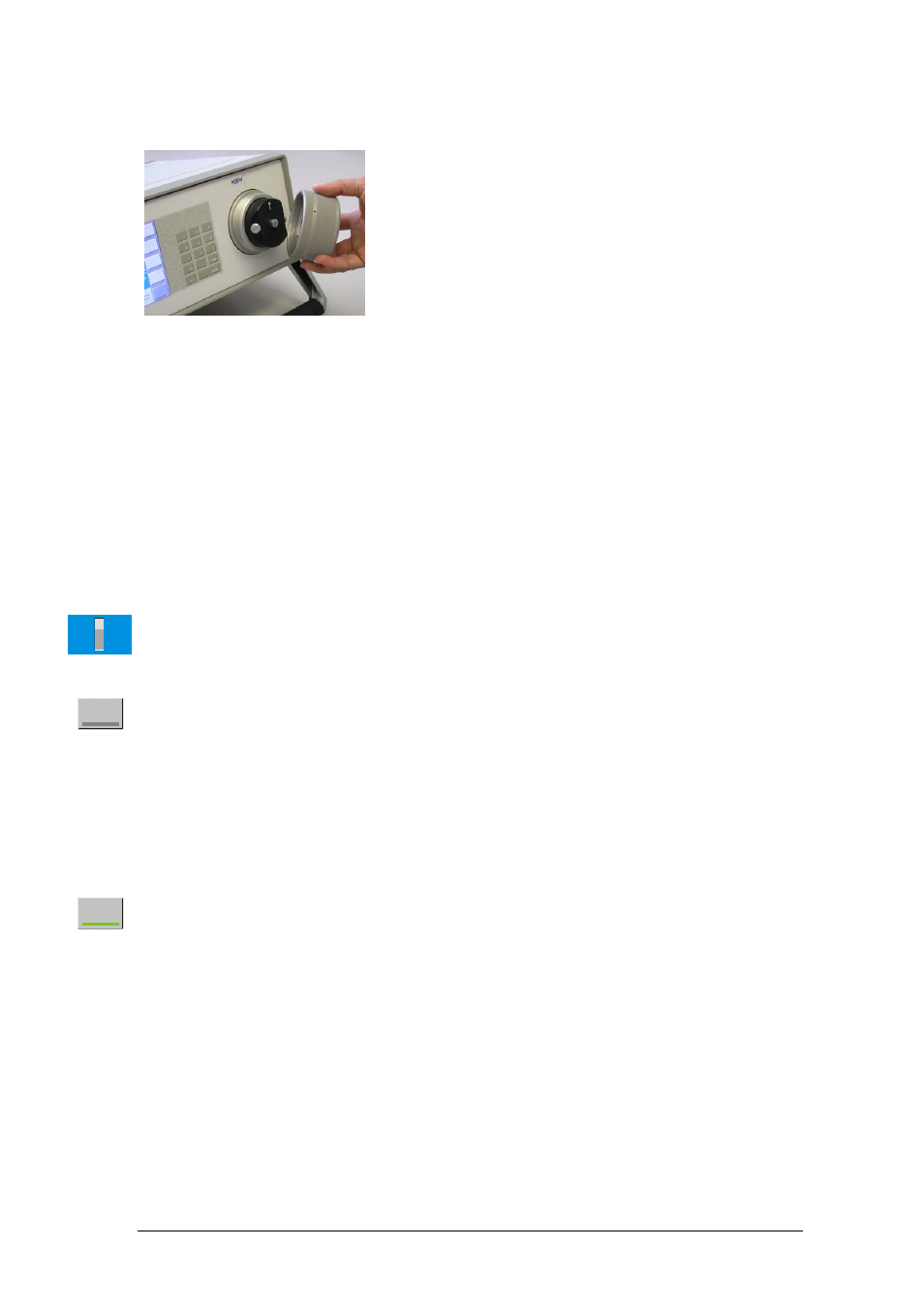 The measuring head assembly, Dew point measurement, Starting / stopping the pump | Measuring the room ambient dew point temperature, Enable control, What you’ll see | ROTRONIC MBW 973 User Manual | Page 13 / 42