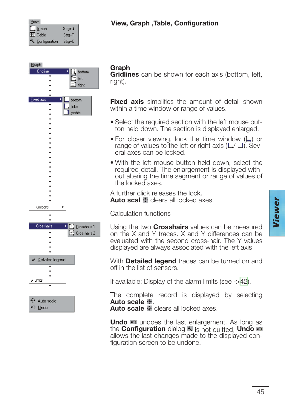 Viewer | ROTRONIC LOG-HC2 Universal Datalogger User Manual | Page 45 / 60
