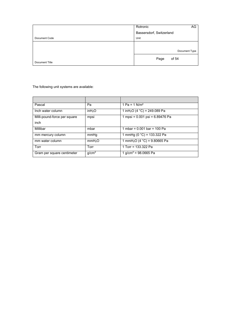 E-m-pf4-v1_00 | ROTRONIC PF4 User Manual | Page 9 / 54