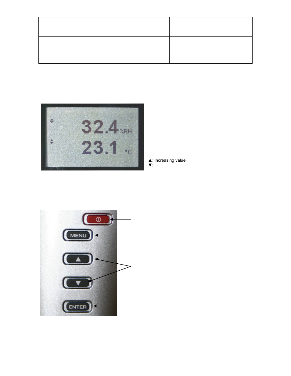 4 operation, 1 display, 2 keypad | Operation, Display, Keypad, 4operation | ROTRONIC HP22A User Manual | Page 8 / 16