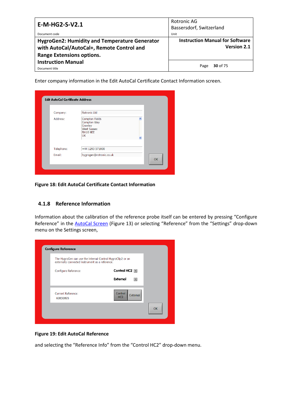 8 reference information, E-m-hg2-s-v2.1 | ROTRONIC Hygrogen2 User Manual | Page 34 / 75