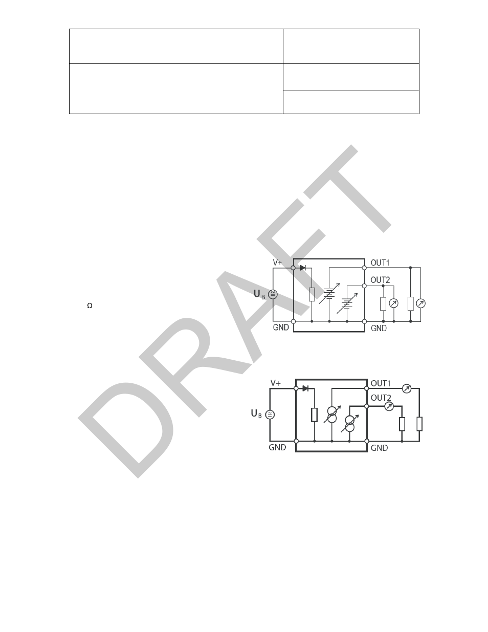 Wiring, Draft | ROTRONIC HM4 User Manual | Page 23 / 41