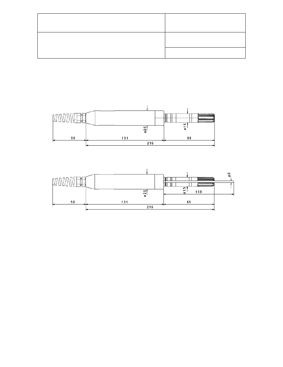 2 mechanical configurations and dimensions, Mechanical configurations and dimensions, E-m-hm-v1_12 | 2mechanical configurations and dimensions | ROTRONIC HygroMet MP402H User Manual | Page 4 / 20