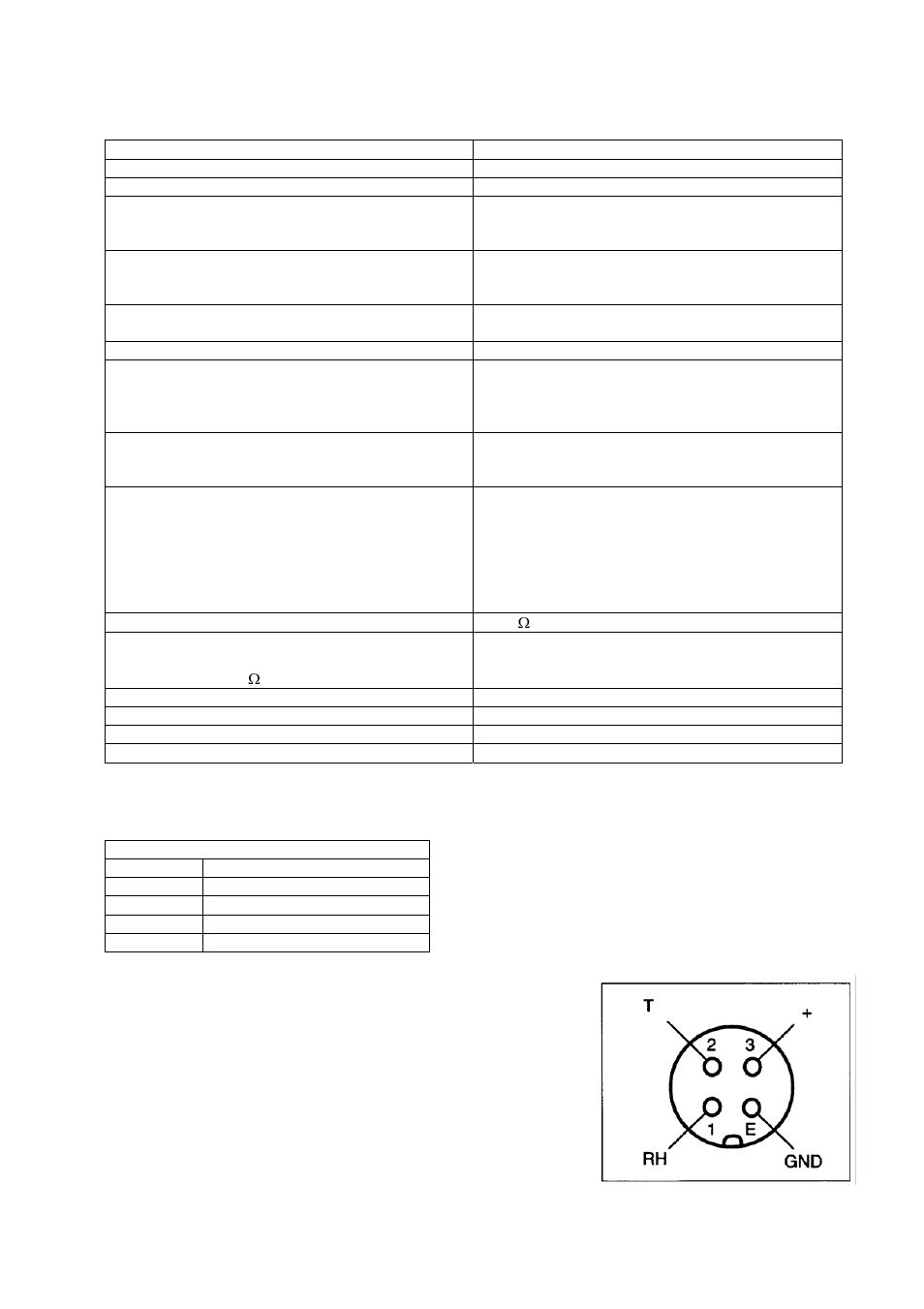 Technical data mp 400a series, 1 connector wiring | ROTRONIC MP400A User Manual | Page 16 / 17