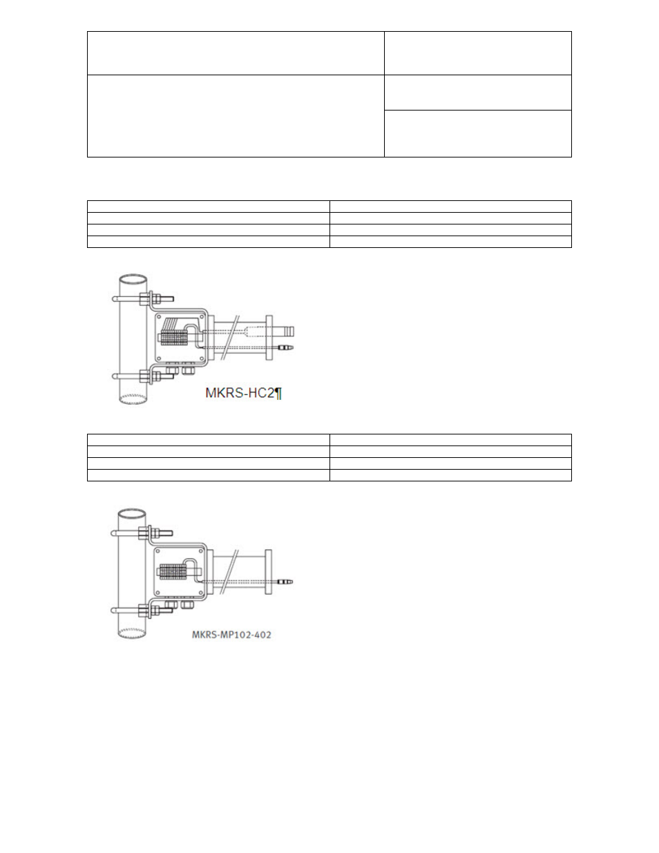 Dispositif de montage pour rs12t / rs24t | ROTRONIC RS24T User Manual | Page 14 / 17