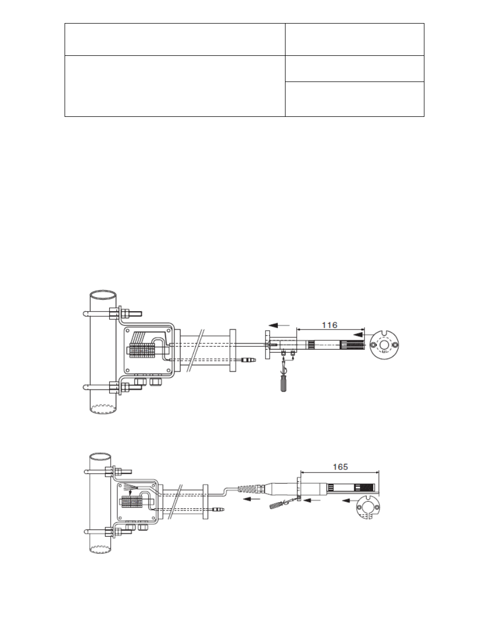 Montage und demontage | ROTRONIC RS24T User Manual | Page 5 / 17