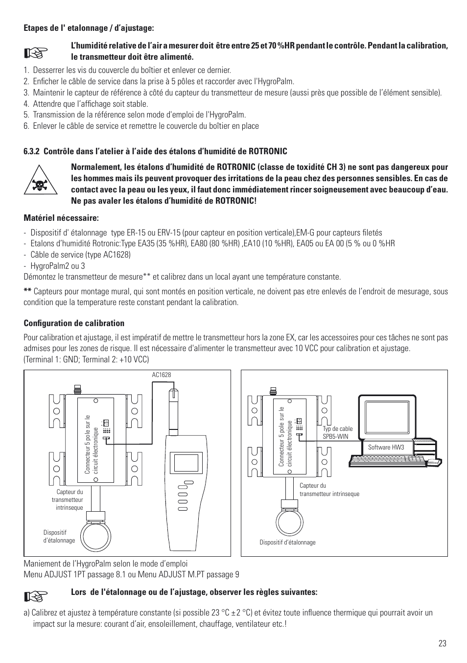 ROTRONIC ATEX User Manual | Page 23 / 36