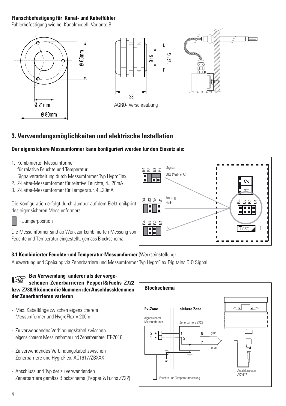 ROTRONIC ATEX User Manual | Page 4 / 36