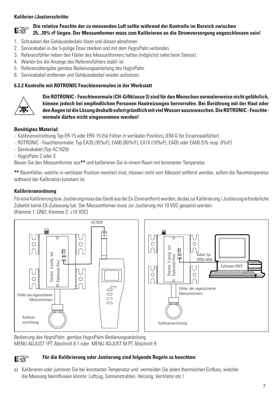 ROTRONIC ATEX User Manual | Page 7 / 36