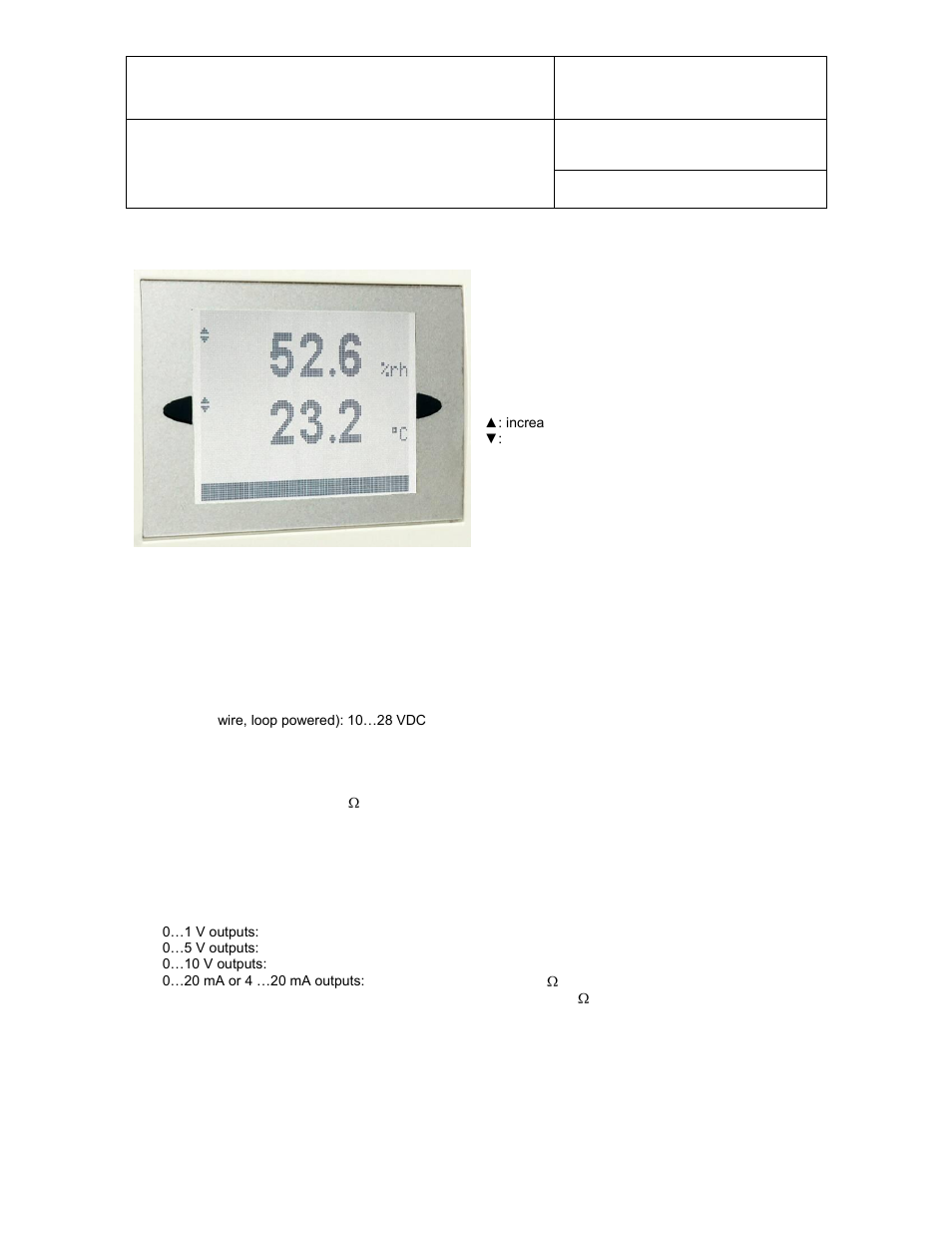 Display option, General description, Power supply | Measured parameters, E-m-hf3-v1_22, 3general description, 1 display option, 1 power supply, 2 measured parameters | ROTRONIC HF3 User Manual | Page 5 / 27