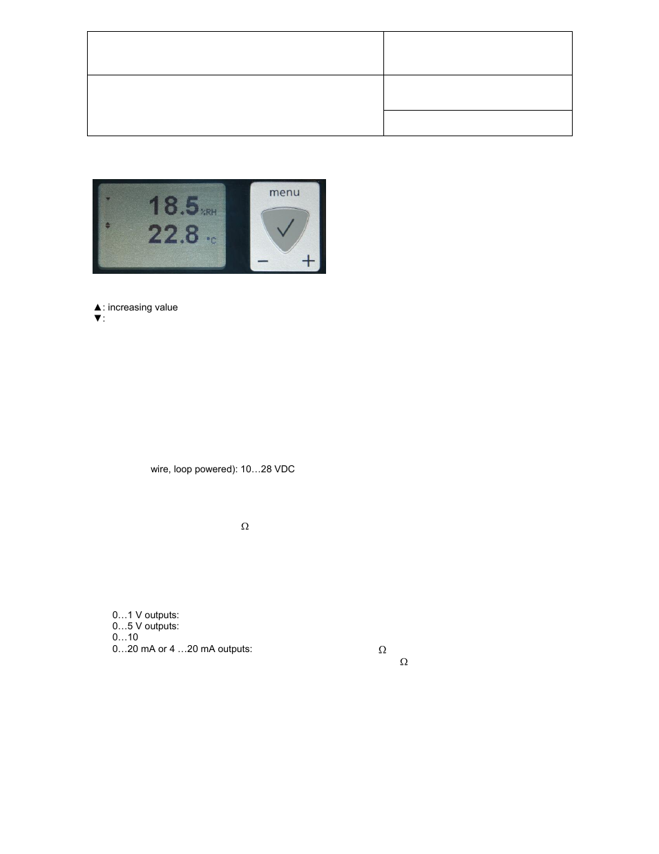 Display and keypad option, General description, Power supply | Measured parameters, E-m-hf4-v1_22, 3general description, 1 display and keypad option, 1 power supply, 2 measured parameters | ROTRONIC HF4 User Manual | Page 5 / 29