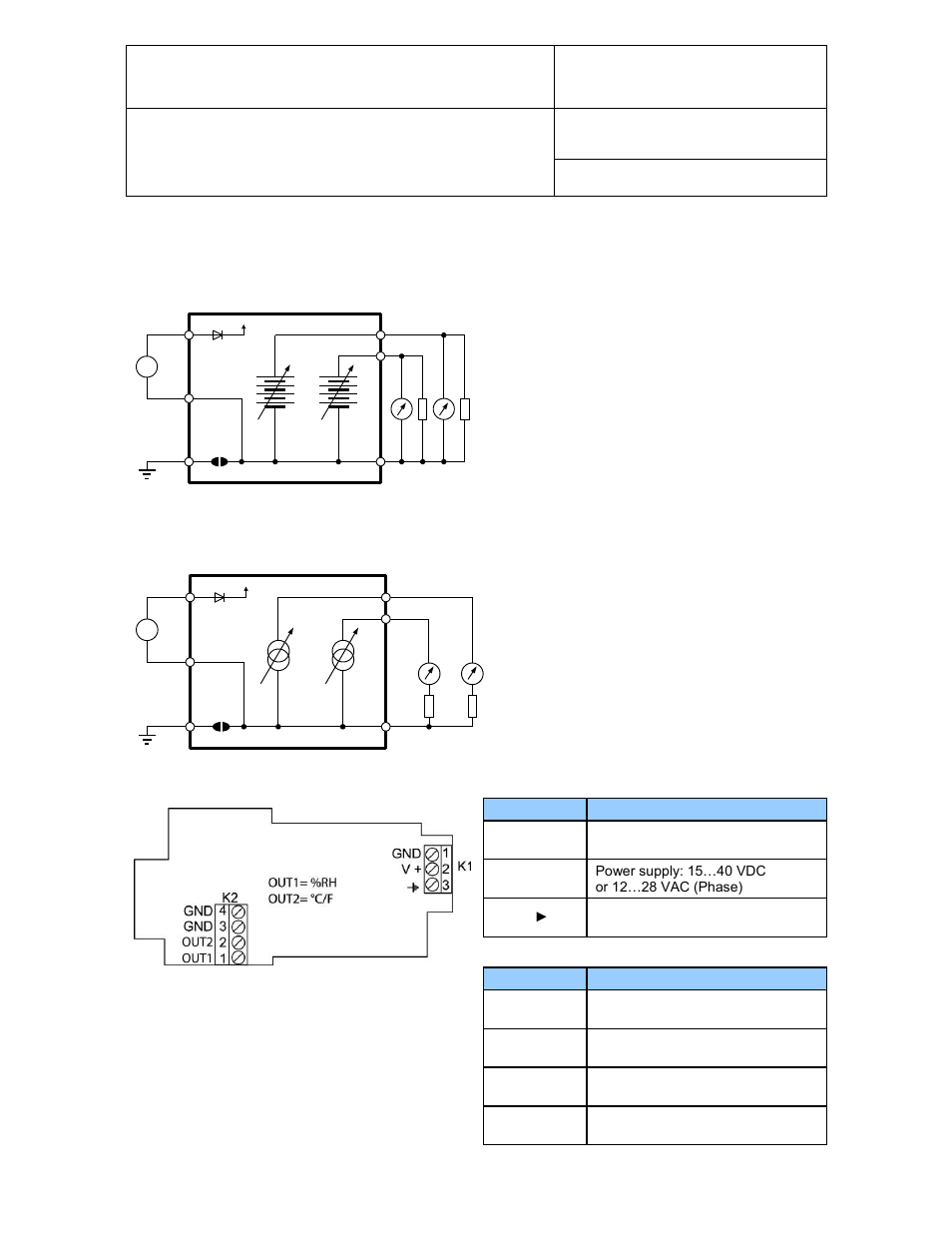 E-m-hf5-v2_12, Hf53: 3-wire transmitter | ROTRONIC HF5 User Manual | Page 16 / 36