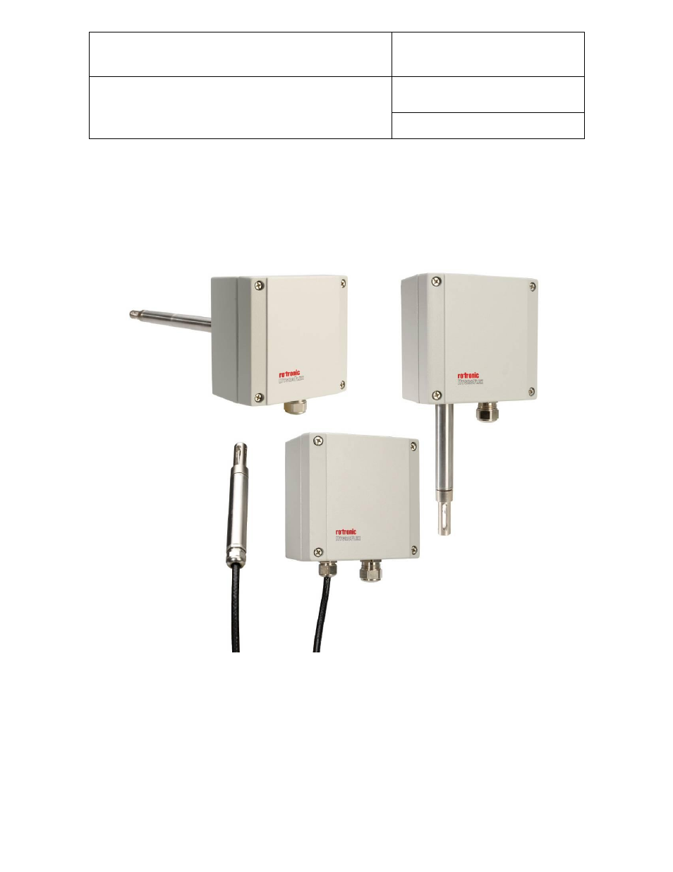 ROTRONIC HF7 User Manual | 23 pages