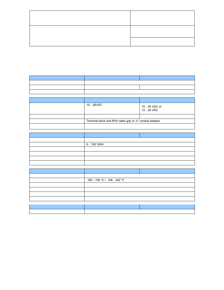 Technical data, Specifications, E-m-hf7-v1_24 | 10 technical data, 1 specifications | ROTRONIC HF7 User Manual | Page 20 / 23