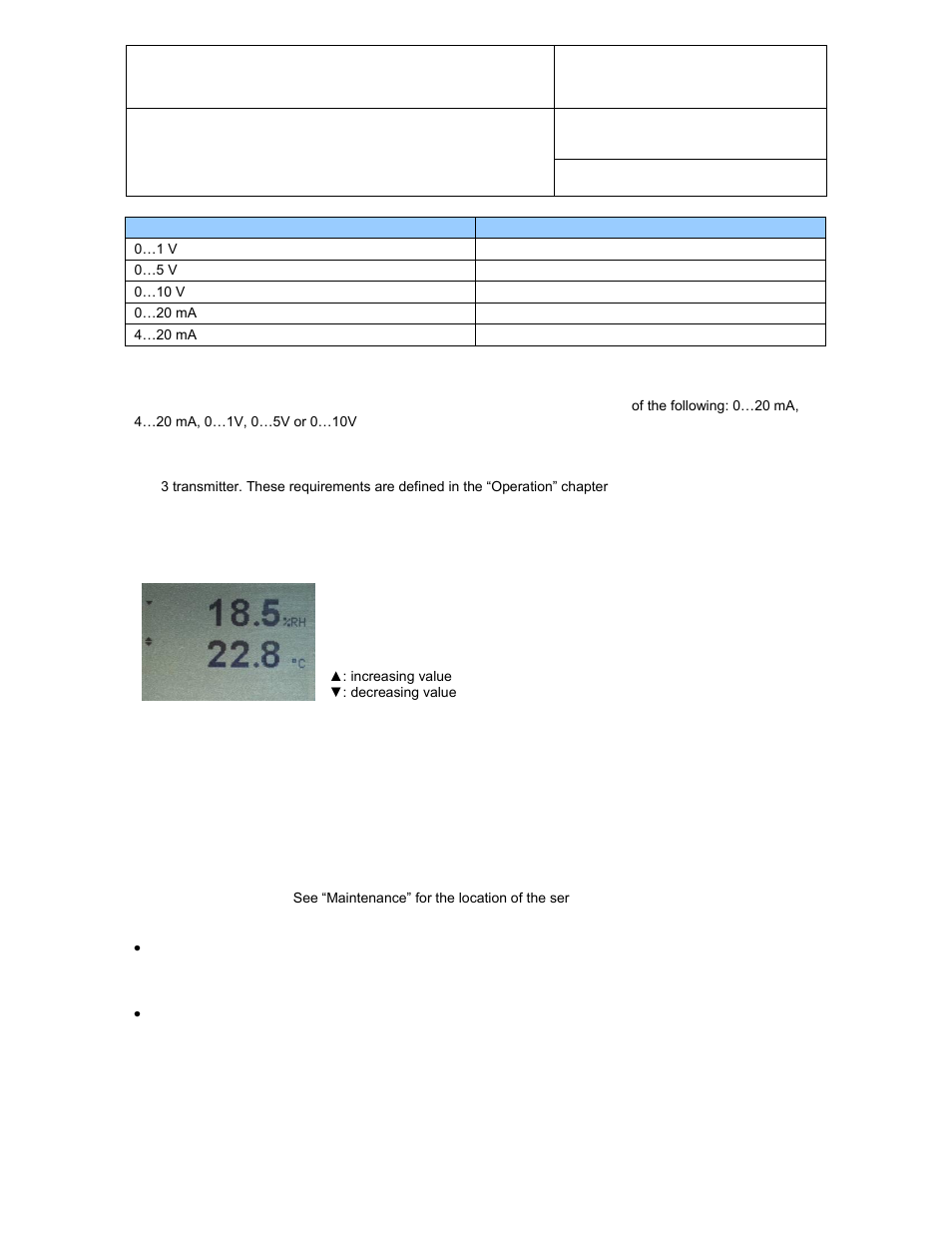 Display option, Service connector, E-m-hf7-v1_24 | 5 display option, 6 service connector | ROTRONIC HF7 User Manual | Page 6 / 23