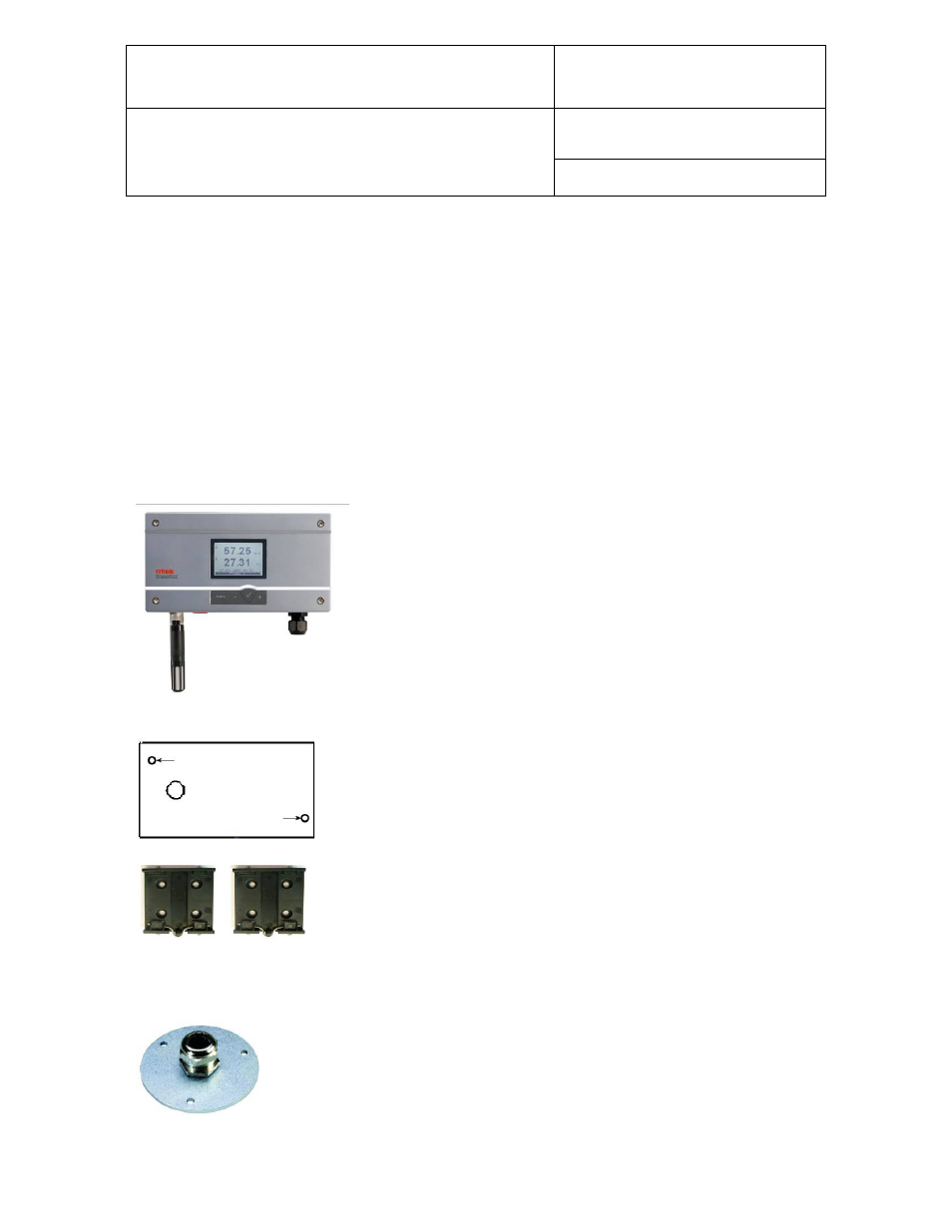 2 hf8 enclosure, 3 installation of the enclosure and probe, Hf8 enclosure | Installation of the enclosure and probe, E-m-hf8-v2_10 | ROTRONIC HF8 User Manual | Page 13 / 35