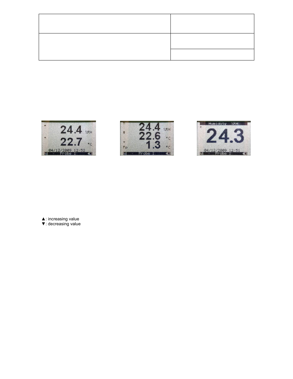 3 optional display and keypad, 1 display modes, Optional display and keypad | E-m-hf8-v2_10, 3 optional display and keypad 7.3.1 | ROTRONIC HF8 User Manual | Page 21 / 35
