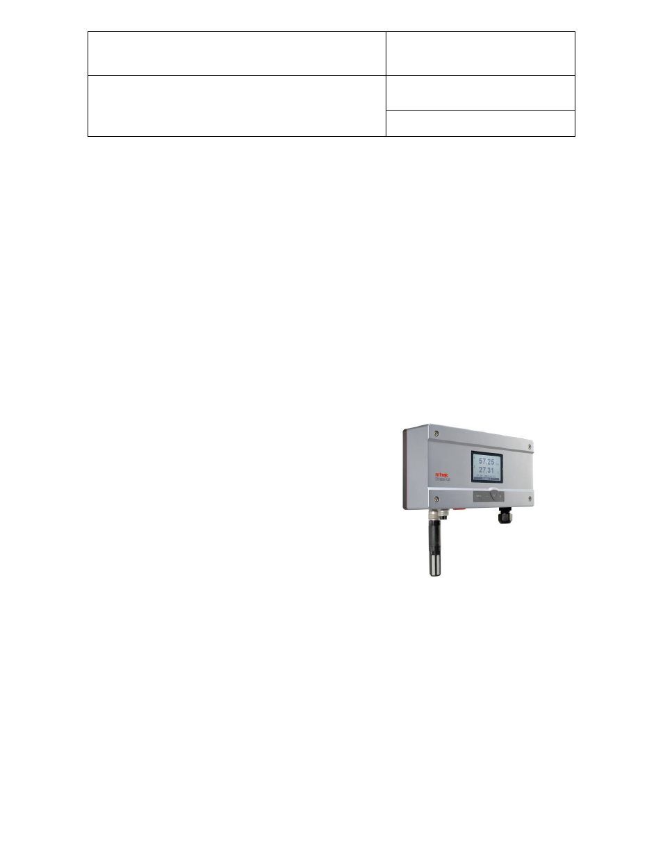 2 probe inputs, Probe inputs, E-m-hf8-v2_10 | ROTRONIC HF8 User Manual | Page 5 / 35