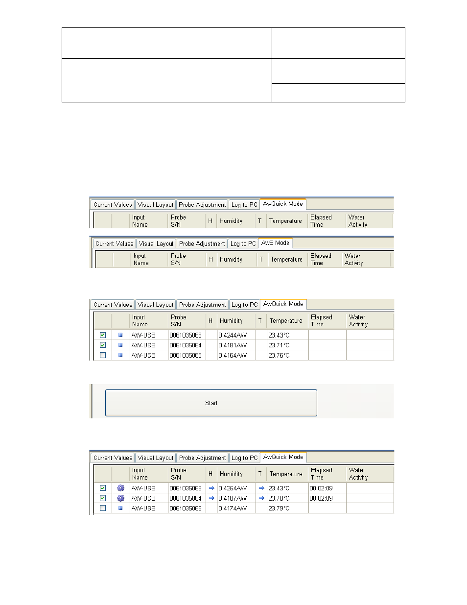 4 measurement procedure (awquick or awe mode), E-m-hc2-aw-usb-v1_11 | ROTRONIC HC2-AW-USB User Manual | Page 11 / 18