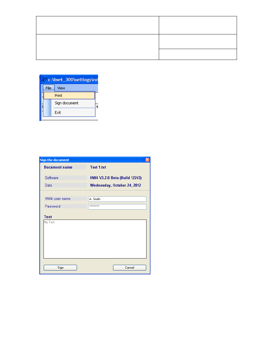 6 signing the report, E-m-hc2-aw-usb-v1_11 | ROTRONIC HC2-AW-USB User Manual | Page 14 / 18