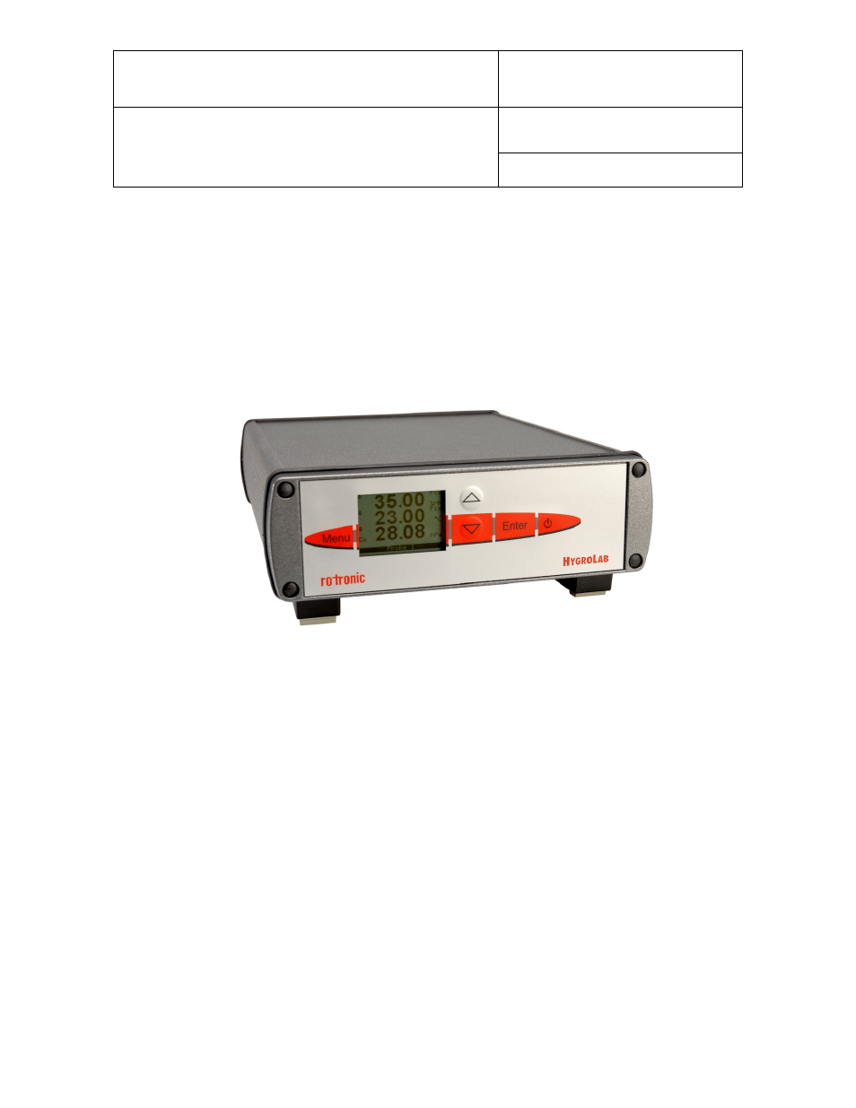 ROTRONIC HygroLab C1 User Manual | 28 pages