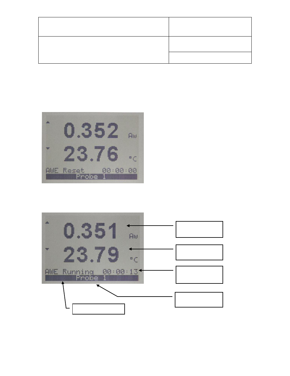 5 using the awe mode, Using the awe mode, E-m-hylabc1-v1 | Hygrolab c1 bench-top indicator: user guide | ROTRONIC HygroLab C1 User Manual | Page 17 / 28