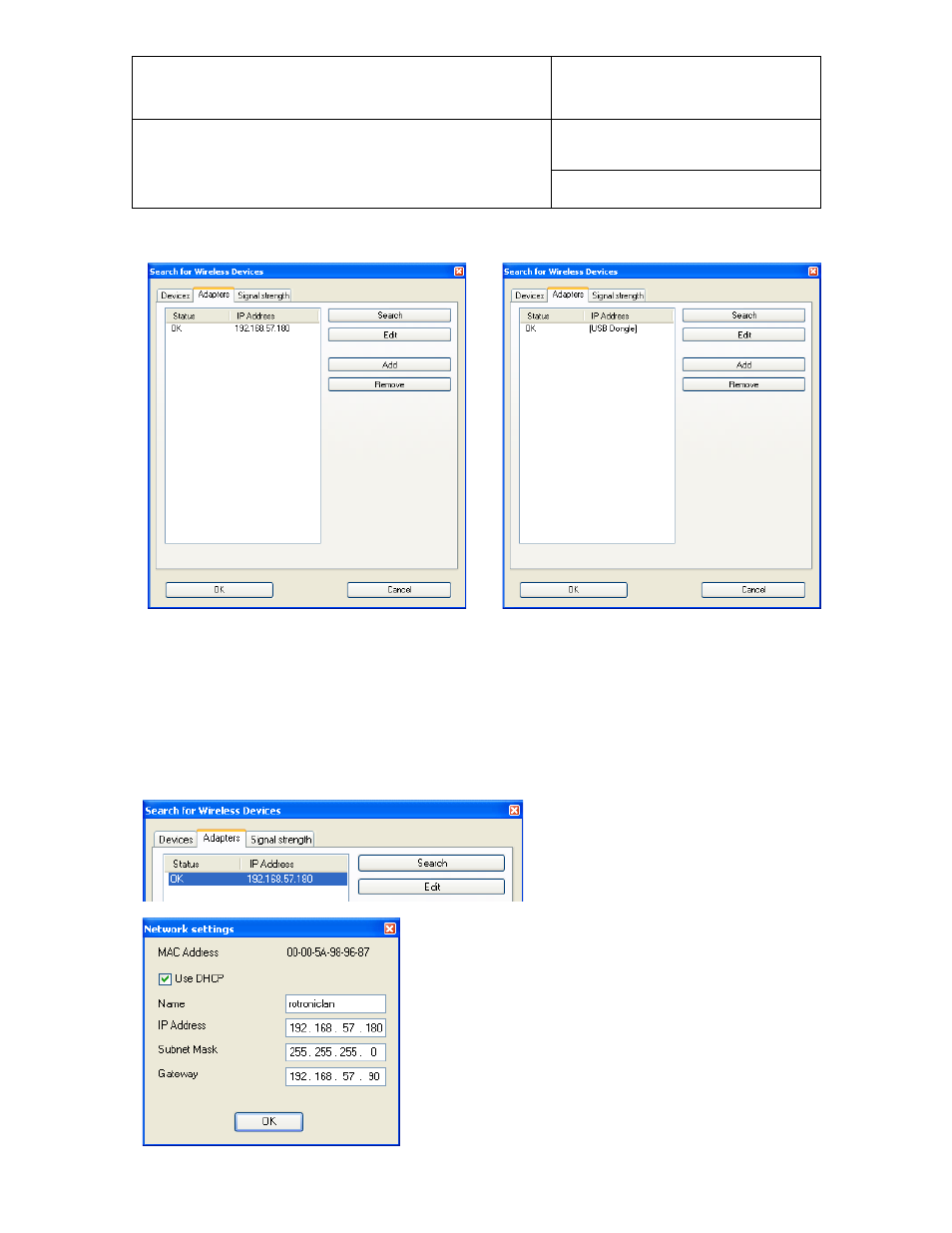 1 reconfiguring a lan adapter, Reconfiguring a lan adapter | ROTRONIC Wireless Datalogger System User Manual | Page 8 / 18