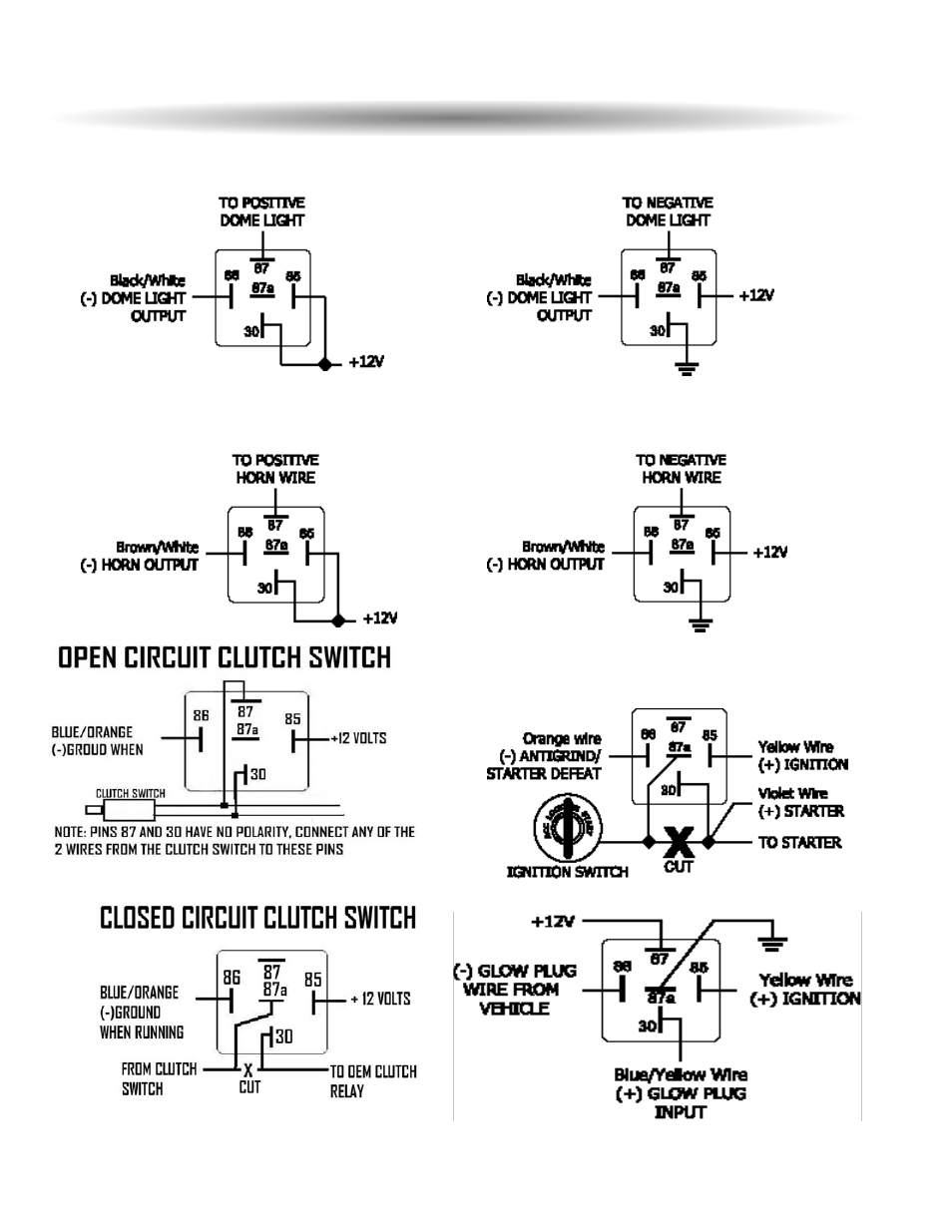 Relay diagrams | ScyTek Electronics Galaxy 5000RS-DBP User Manual | Page 41 / 48