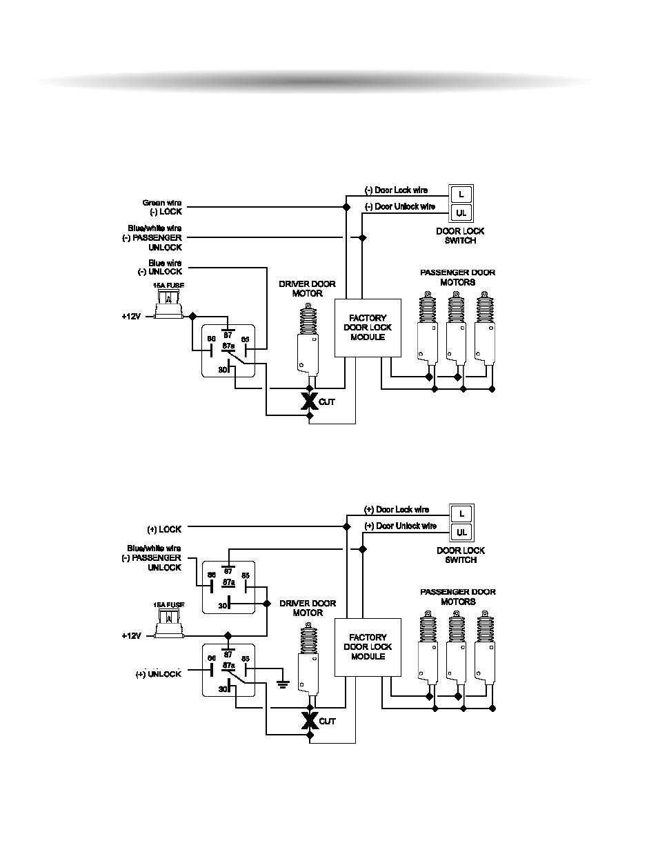 Two stage door lock diagrams | ScyTek Electronics Galaxy 5000RS-DBP User Manual | Page 43 / 48