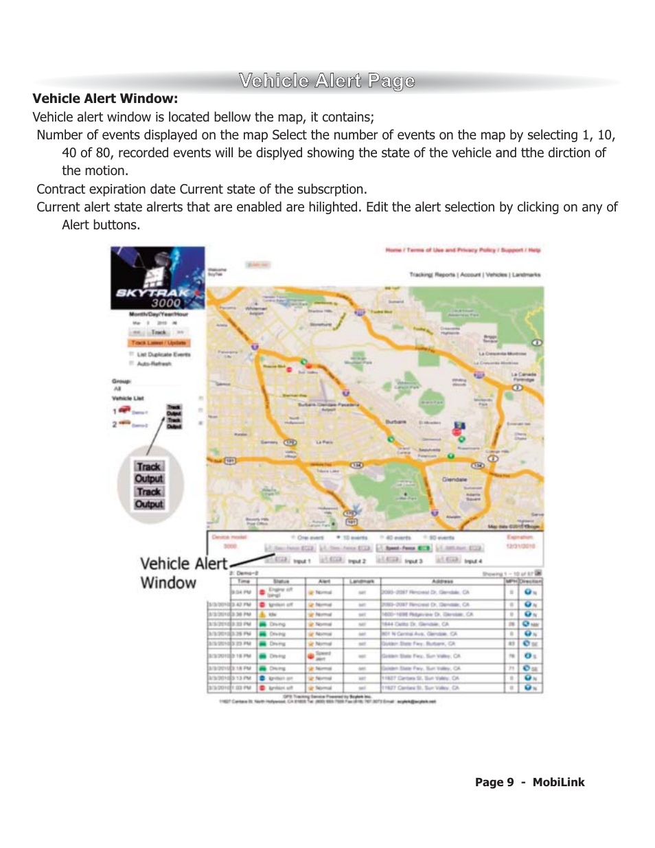 ScyTek Electronics MobiLink GPS User Manual | Page 12 / 19