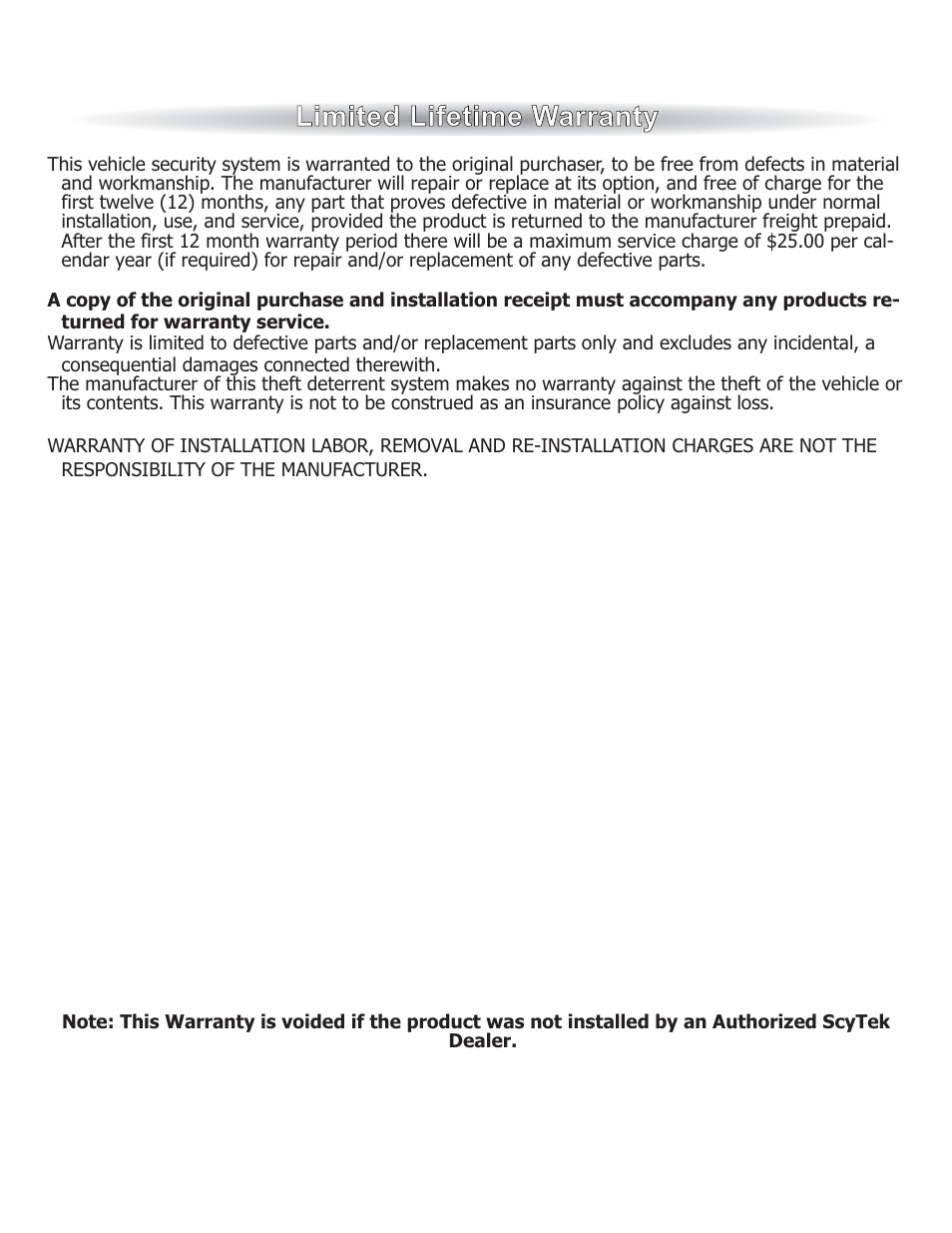 ScyTek Electronics MobiLink GPS User Manual | Page 2 / 19