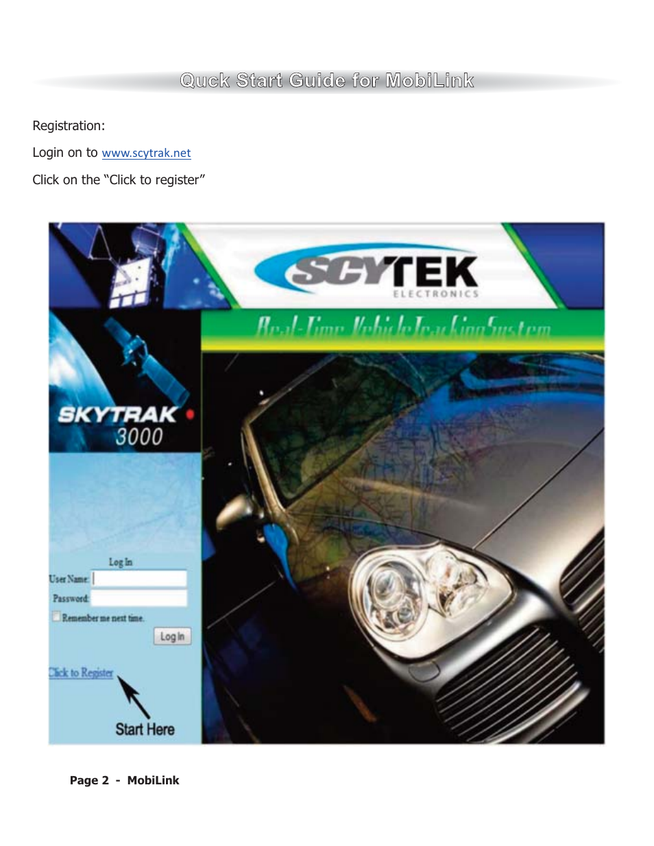 ScyTek Electronics MobiLink GPS User Manual | Page 5 / 19