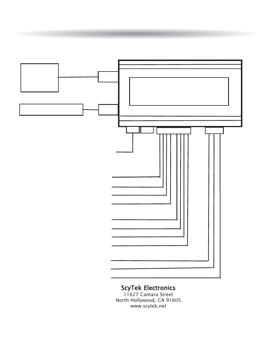Wiring diagram, Gps antenna gprs antenna skytrak 3000 | ScyTek Electronics SKYTRAK-3000 User Manual | Page 20 / 20