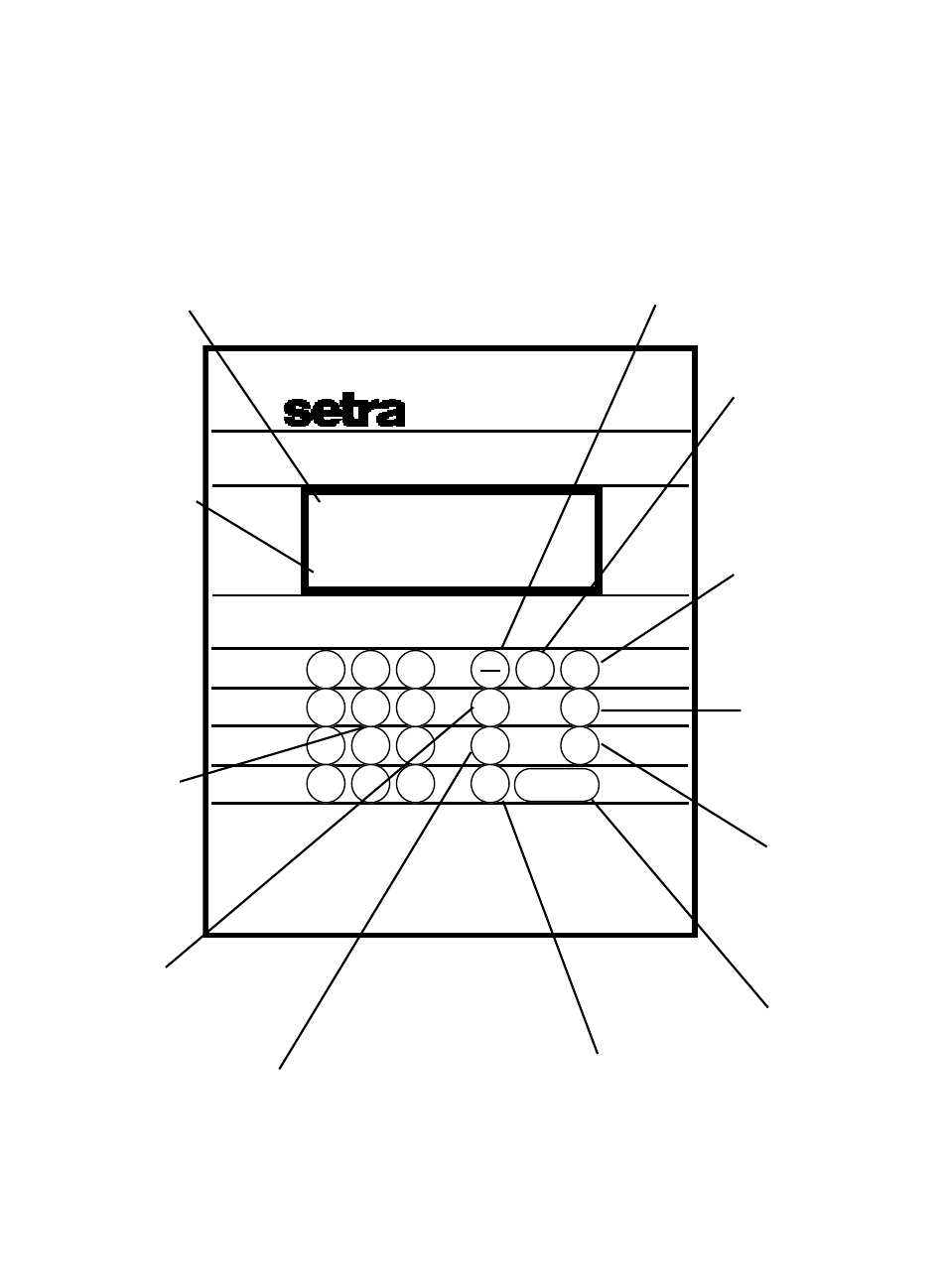 Portability and accuracy right where you need it, Clear | Setra System Model 370 User Manual | Page 8 / 48