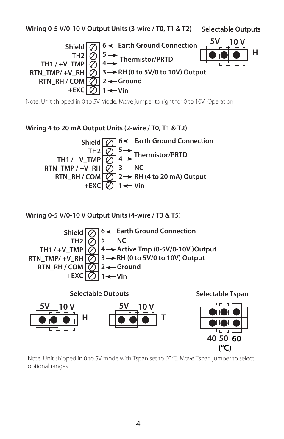 Setra System Model SRH User Manual | Page 4 / 12