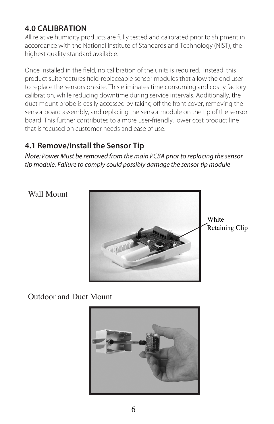 Setra System Model SRH User Manual | Page 6 / 12