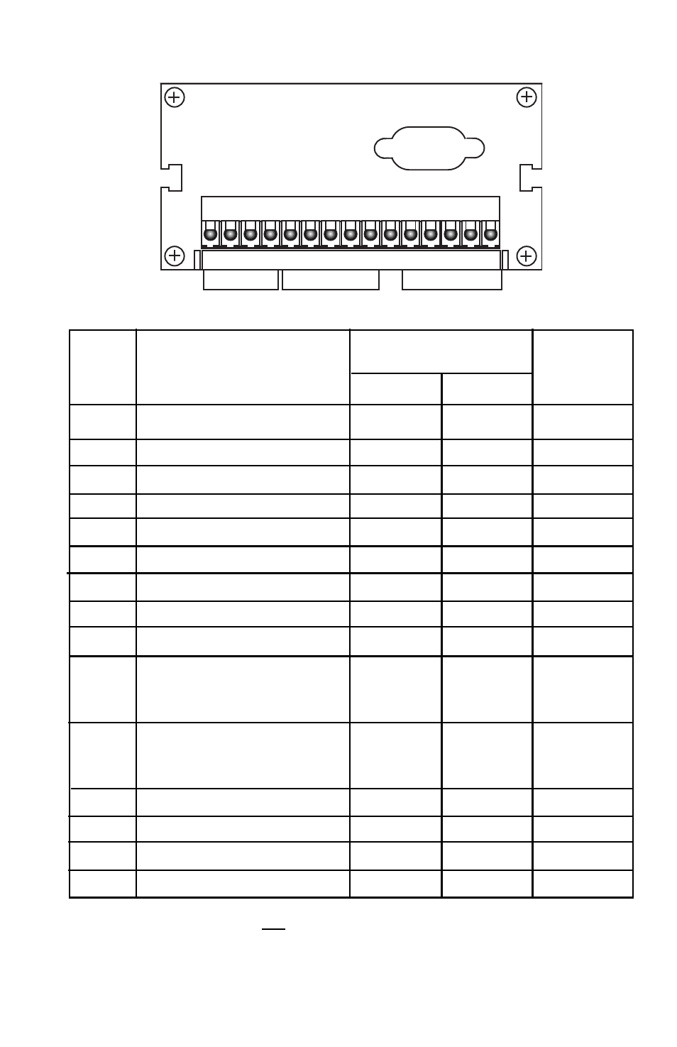 Figure b terminal block connector | Setra System Model Datum 2000 User Manual | Page 6 / 31